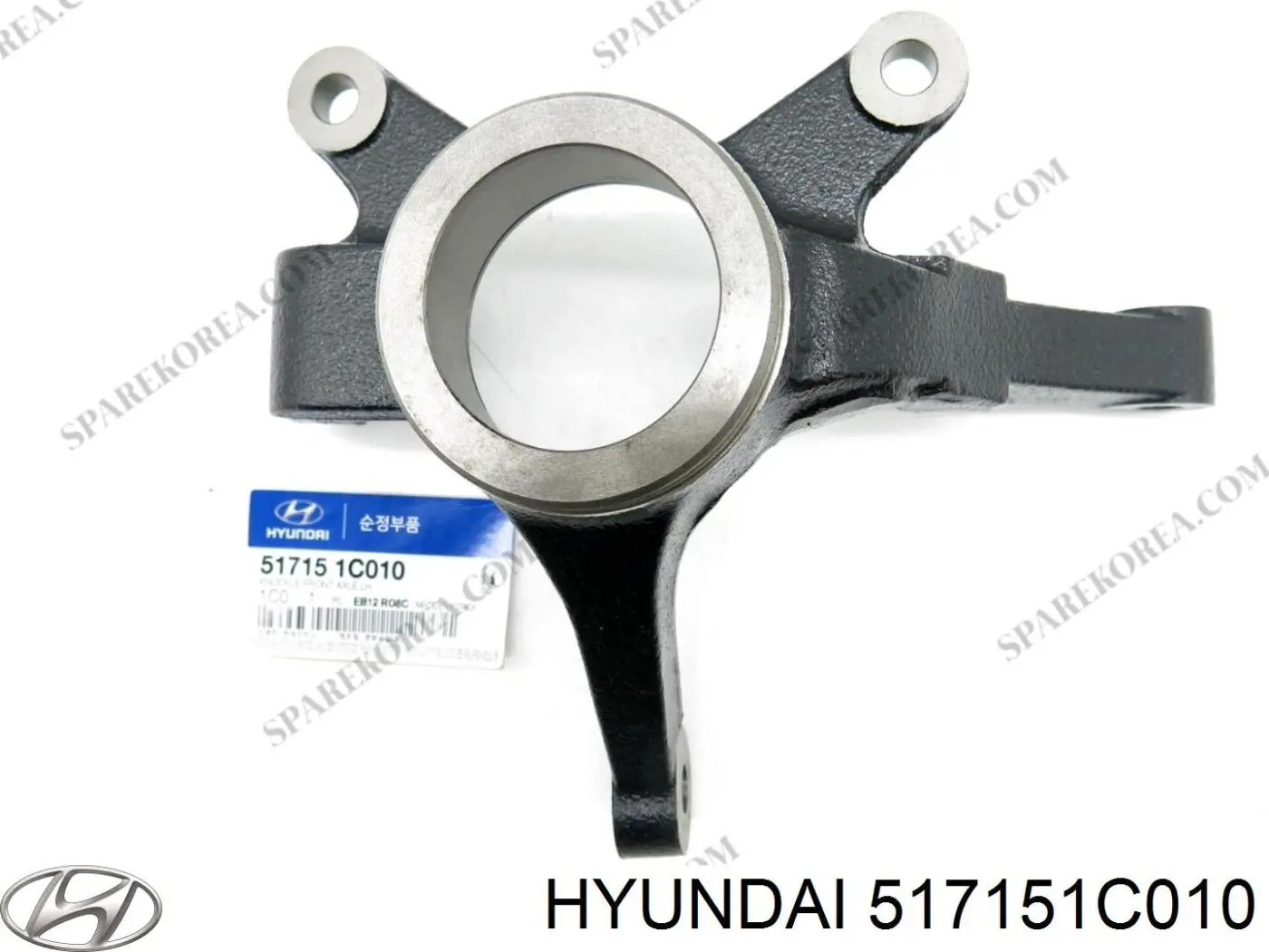 517151C010 Hyundai/Kia Czop (zwrotnica) przedni lewy