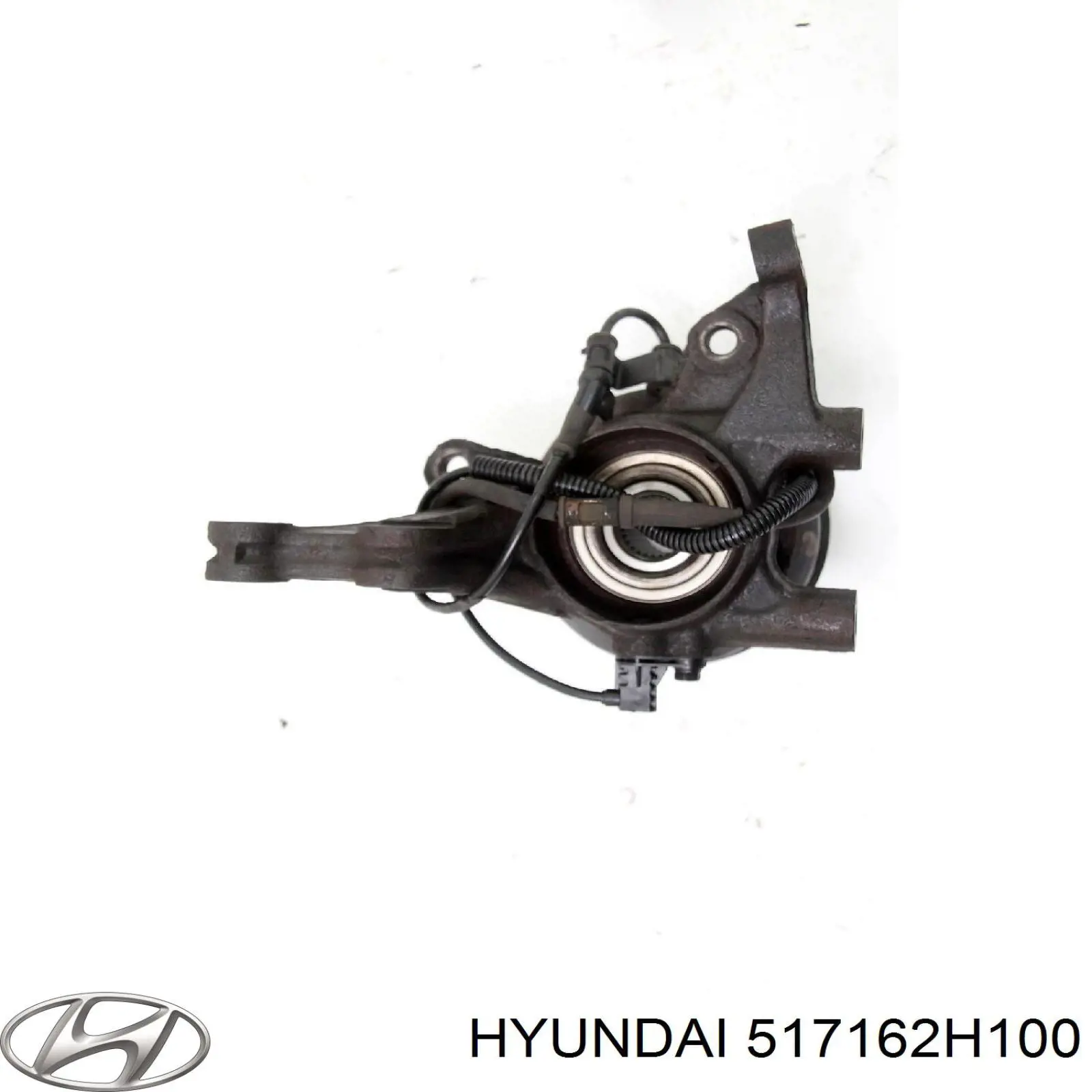 Do koszyka 517162H100 Hyundai/Kia Czop (zwrotnica) przedni prawy