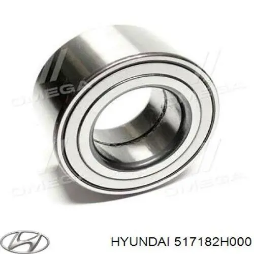 Do koszyka 517182H000 Hyundai/Kia Łożysko piasty przedniej
