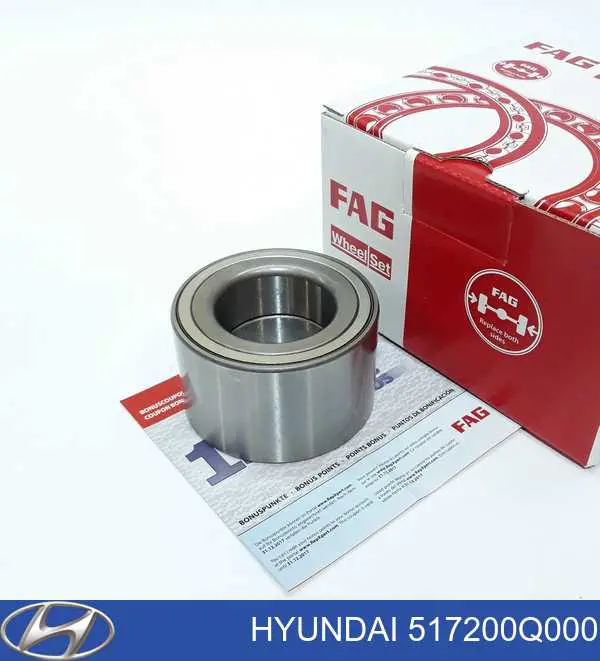 517200Q000 Hyundai/Kia łożysko piasty przedniej