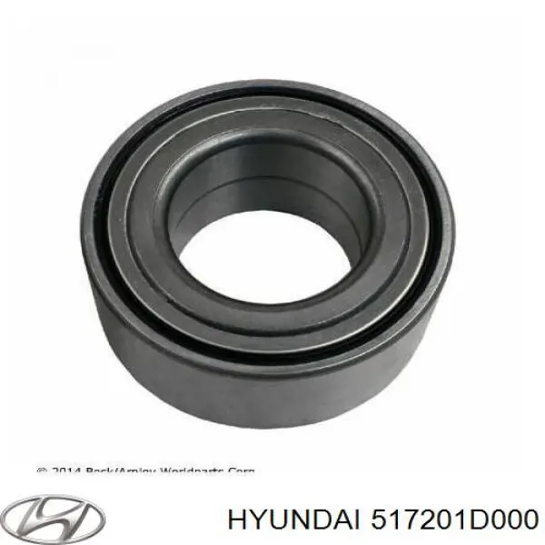 Łożysko piasty przedniej Hyundai/Kia 517201D000 cena, od 30,75 USD