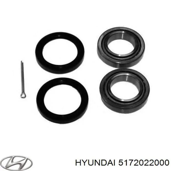 Łożysko piasty przedniej Hyundai/Kia 5172022000 cena, od 24,83 USD