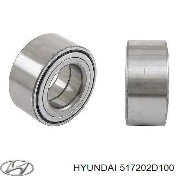 Do koszyka 517202D100 Hyundai/Kia Łożysko piasty przedniej