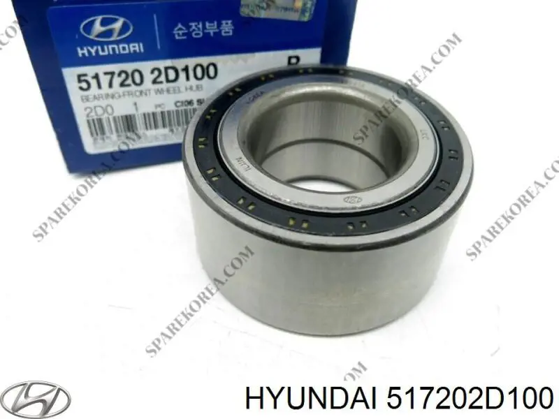 Łożysko piasty przedniej Hyundai/Kia 517202D100 cena, od 25,55 USD