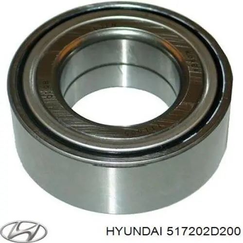 Łożysko piasty przedniej Hyundai/Kia 517202D200 cena, od 24,45 USD
