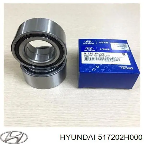 517202H000 Hyundai/Kia Łożysko piasty przedniej