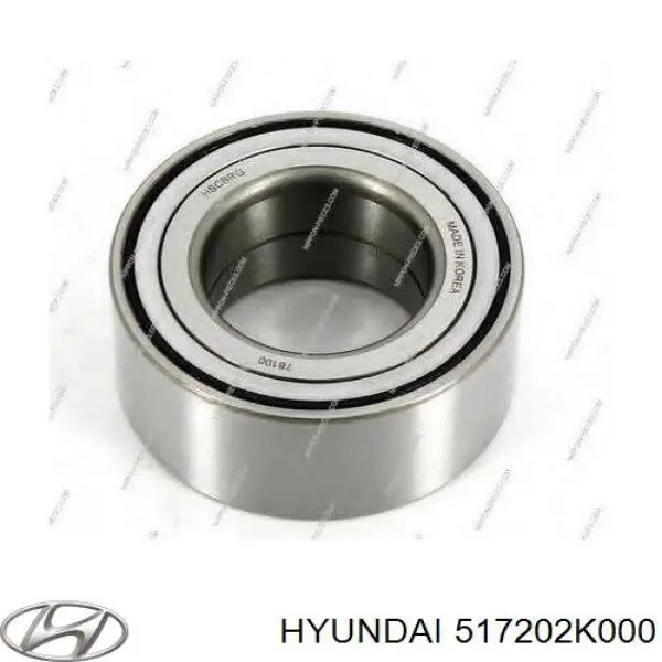 Łożysko piasty przedniej Hyundai/Kia 517202K000 cena, od 26,29 USD