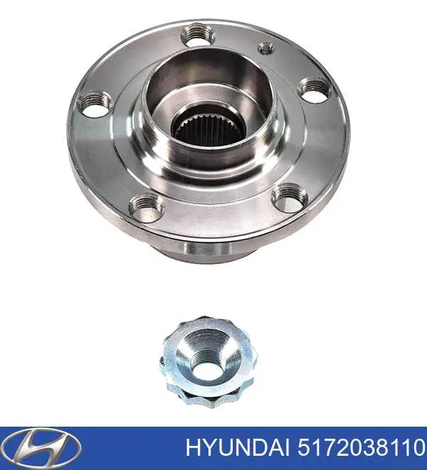Łożysko piasty przedniej Hyundai/Kia 5172038110 cena, od 25,98 USD