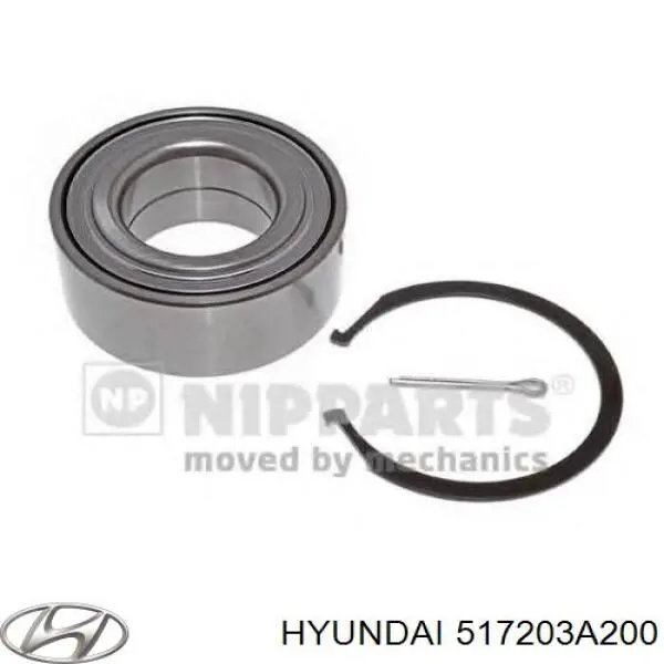 Do koszyka 517203A200 Hyundai/Kia Łożysko piasty przedniej