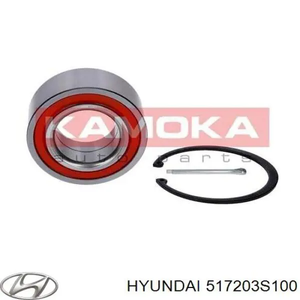 Łożysko piasty przedniej Hyundai/Kia 517203S100 cena, od 36,40 USD