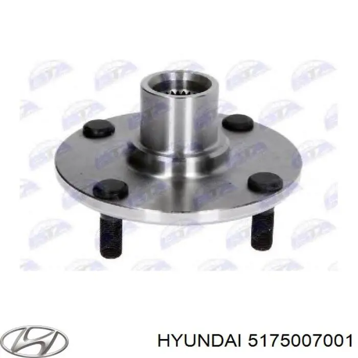 Piasta przednia Hyundai/Kia 5175007001