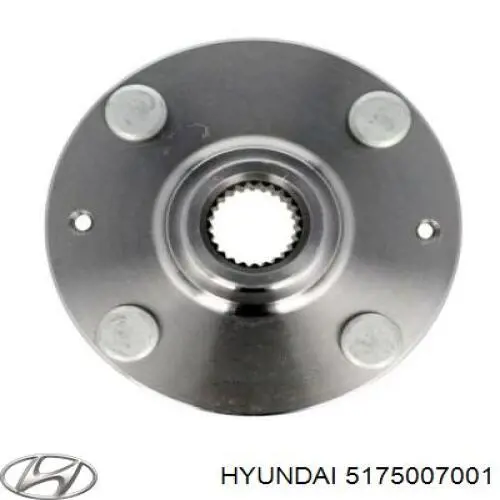 Piasta przednia 5175007001 Hyundai/Kia