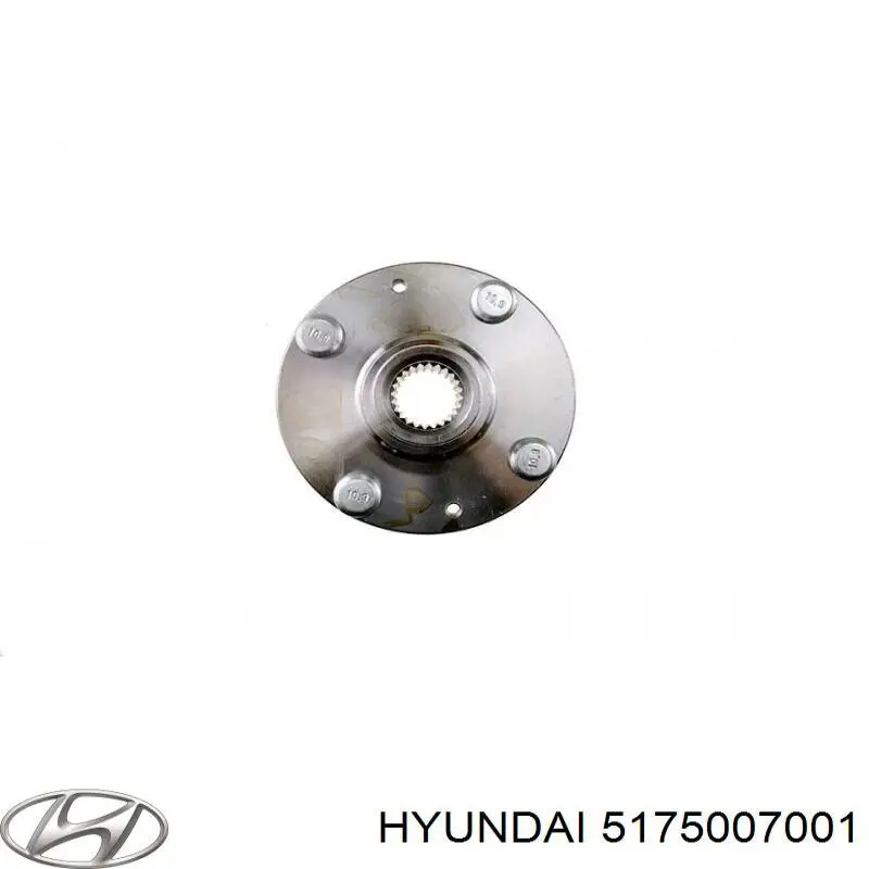 Do koszyka 5175007001 Hyundai/Kia Piasta przednia