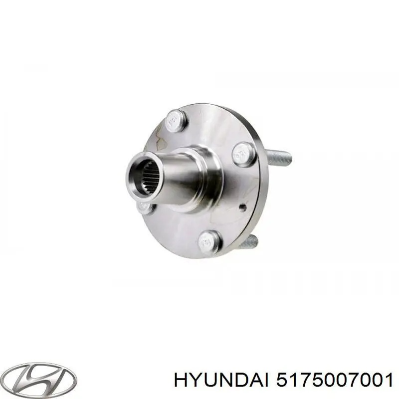 Piasta przednia Hyundai/Kia 5175007001 cena, od 30,17 USD