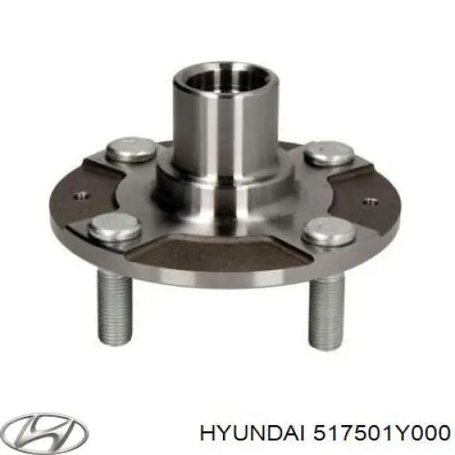 Piasta przednia 517501Y000 Hyundai/Kia