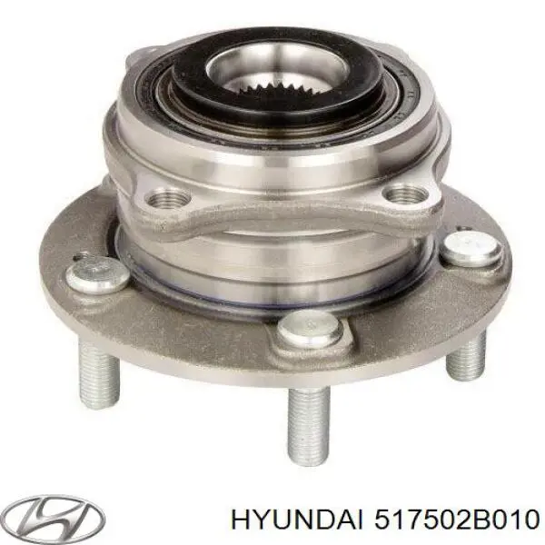 Piasta przednia Hyundai/Kia 517502B010