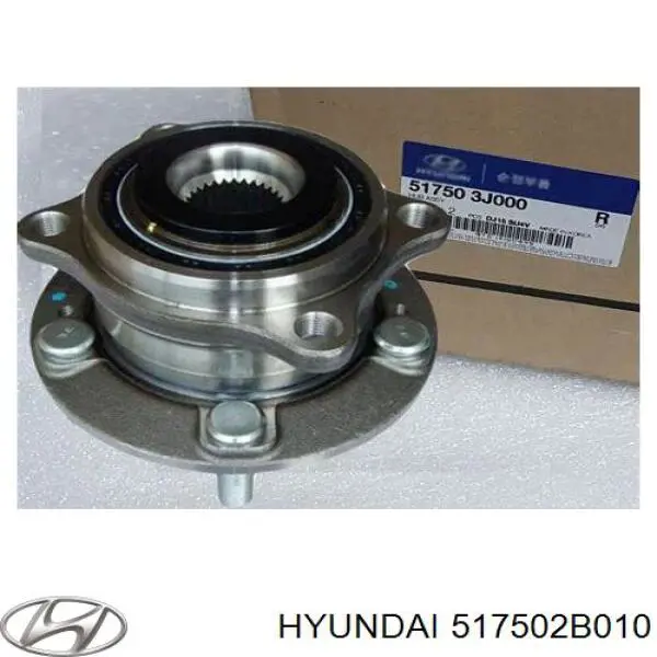 Piasta przednia Hyundai/Kia 517502B010 cena, od 107,75 USD