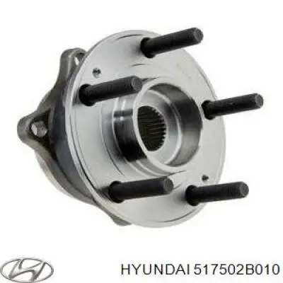Do koszyka 517502B010 Hyundai/Kia Piasta przednia