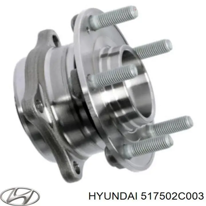 Do koszyka 517502C003 Hyundai/Kia Piasta przednia