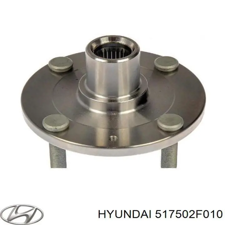 Do koszyka 517502F010 Hyundai/Kia Piasta przednia