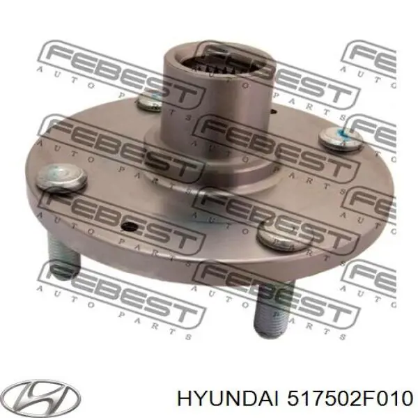 Piasta przednia 517502F010 Hyundai/Kia