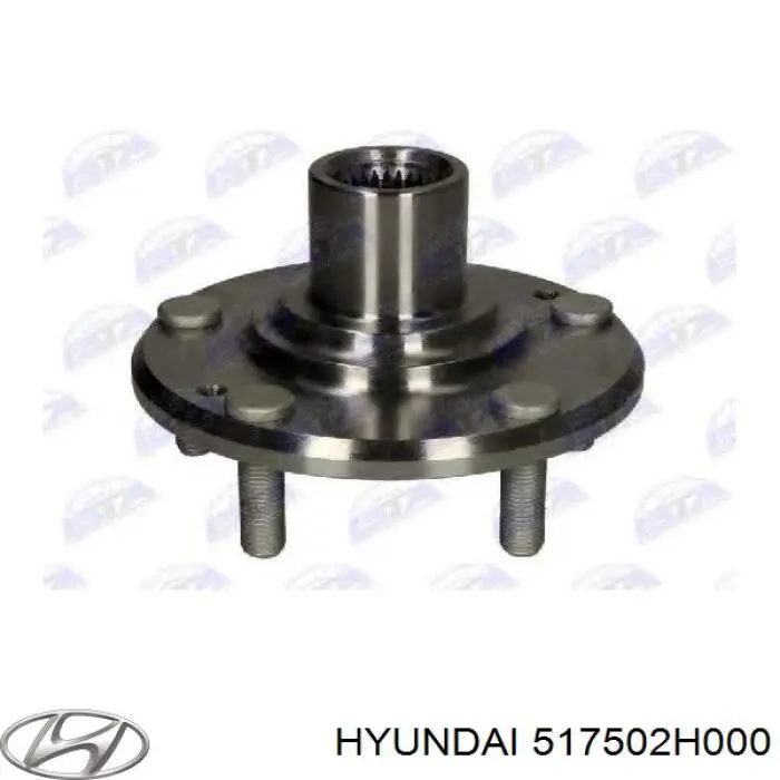 Do koszyka 517502H000 Hyundai/Kia Piasta przednia