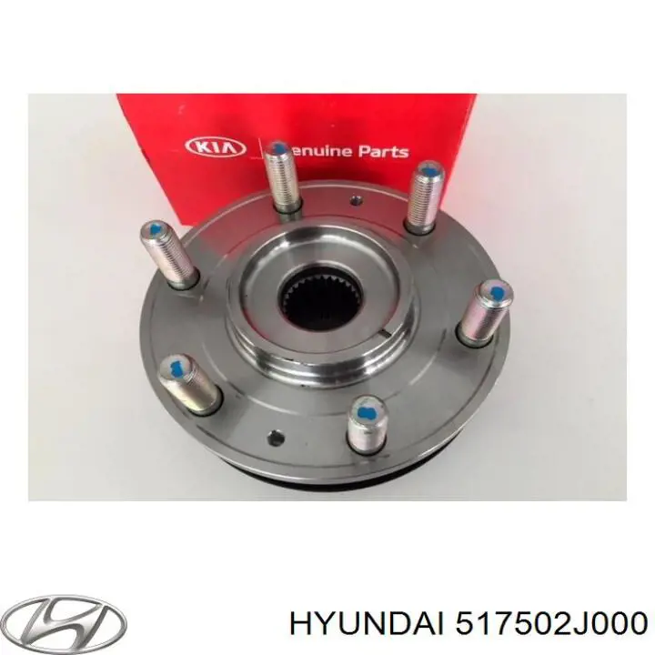 Do koszyka 517502J000 Hyundai/Kia Piasta przednia