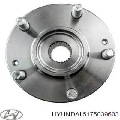 Do koszyka 5175039603 Hyundai/Kia Piasta przednia