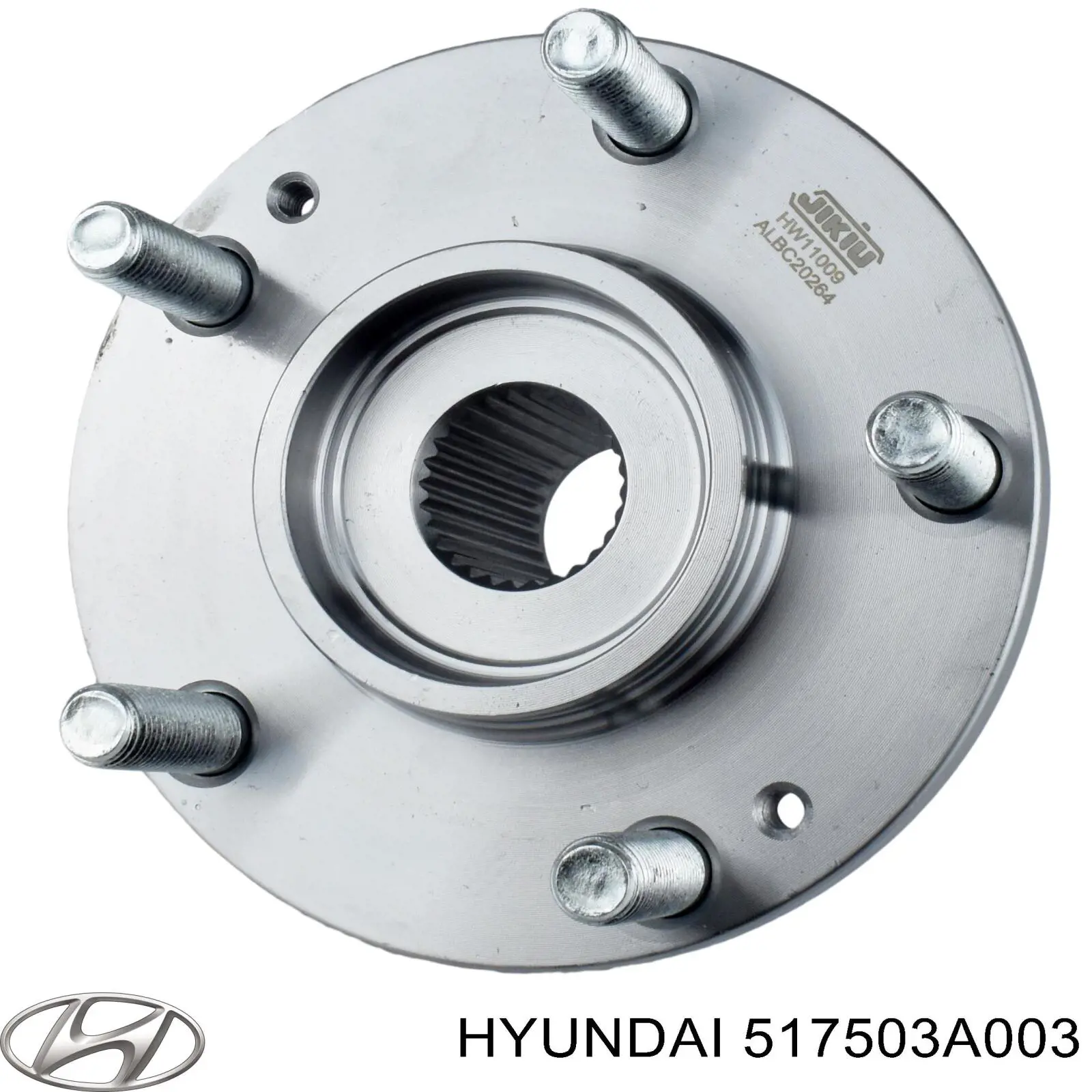Do koszyka 517503A003 Hyundai/Kia Piasta przednia