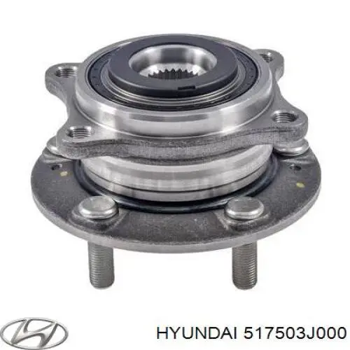 Piasta przednia Hyundai/Kia 517503J000 cena, od 118,02 USD