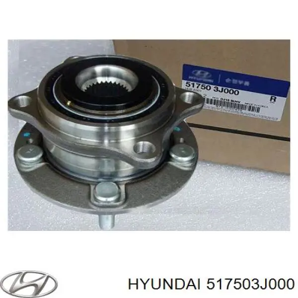Piasta przednia Hyundai/Kia 517503J000