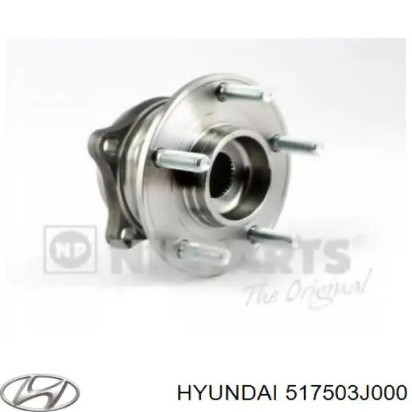 Piasta przednia 517503J000 Hyundai/Kia