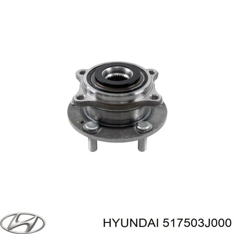 Do koszyka 517503J000 Hyundai/Kia Piasta przednia