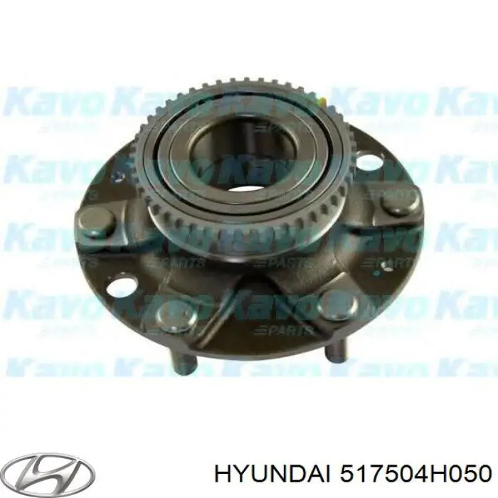Do koszyka 517504H050 Hyundai/Kia Piasta przednia