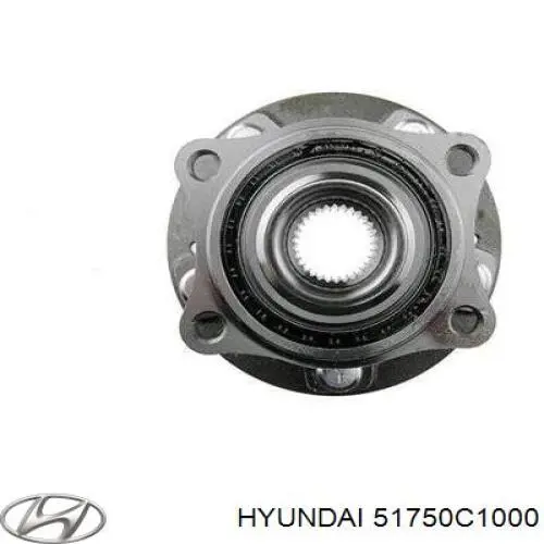 Do koszyka 51750C1000 Hyundai/Kia Piasta przednia