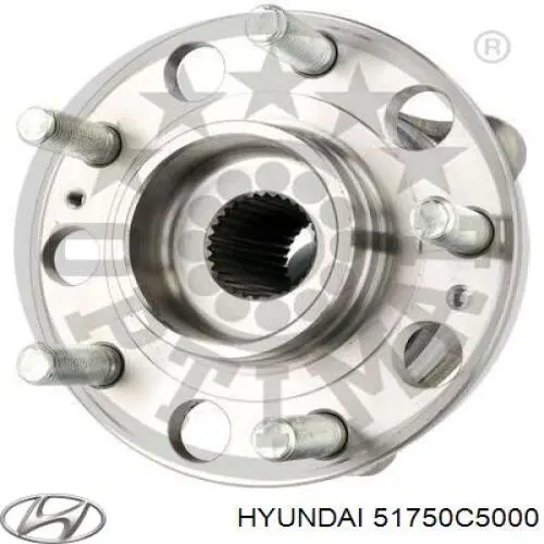 Do koszyka 51750C5000 Hyundai/Kia Piasta przednia