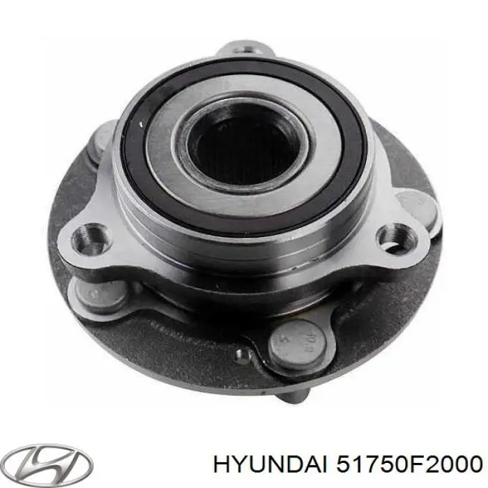 Piasta przednia Hyundai/Kia 51750F2000 cena, od 89,16 USD