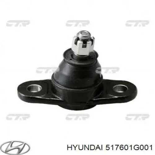 Do koszyka 517601G001 Hyundai/Kia Sworzeń wahacza dolny