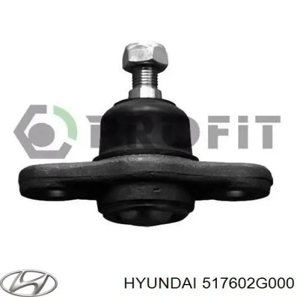 517602G000 Hyundai/Kia Sworzeń wahacza dolny