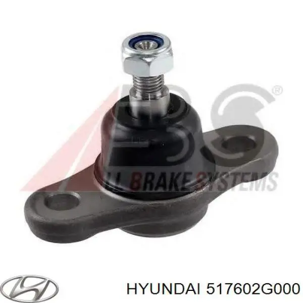 Sworzeń wahacza dolny 517602G000 Hyundai/Kia