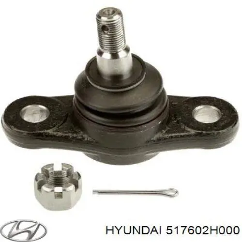 Sworzeń wahacza dolny 517602H000 Hyundai/Kia