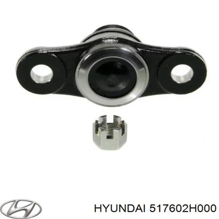 Do koszyka 517602H000 Hyundai/Kia Sworzeń wahacza dolny