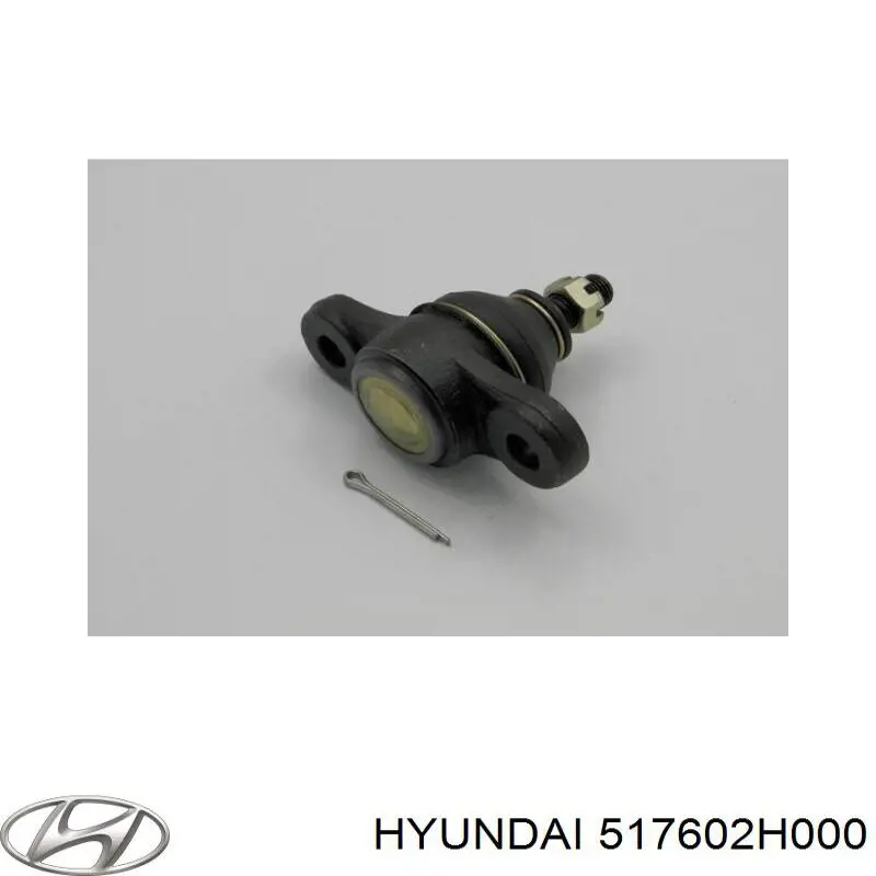 Do koszyka 517602H000 Hyundai/Kia Sworzeń wahacza dolny