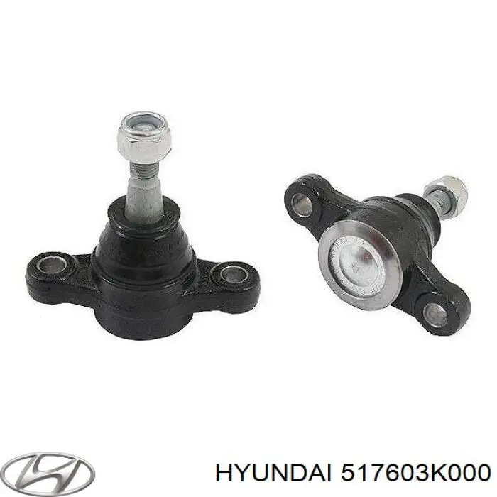 Do koszyka 517603K000 Hyundai/Kia Sworzeń wahacza dolny