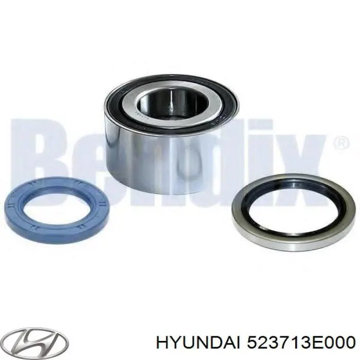 523713E000 Hyundai/Kia Lożysko półosi mostu tylnego