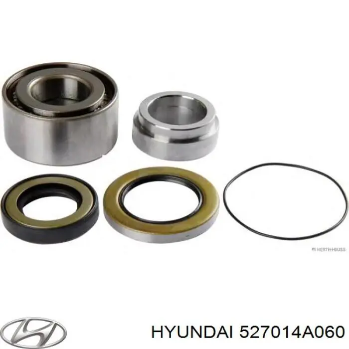 Do koszyka 527014A060 Hyundai/Kia Lożysko piasty tylnej