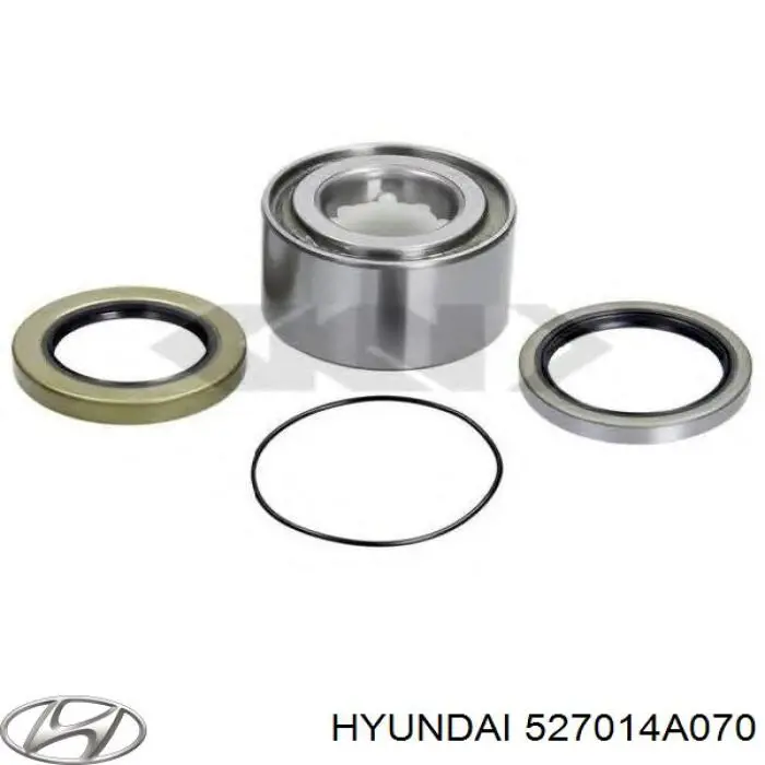 Do koszyka 527014A070 Hyundai/Kia Lożysko piasty tylnej