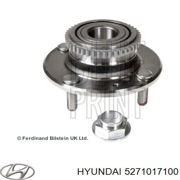 Do koszyka 5271017100 Hyundai/Kia Piasta tylna