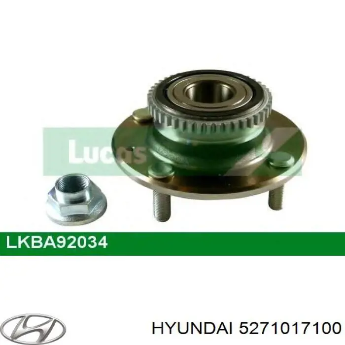 Piasta tylna Hyundai/Kia 5271017100 cena, od 95,06 USD