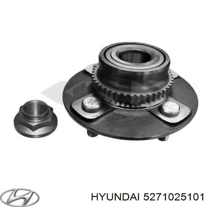 Do koszyka 5271025101 Hyundai/Kia Piasta tylna
